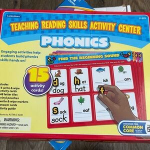 Red Interactive Phonics Learning Toy